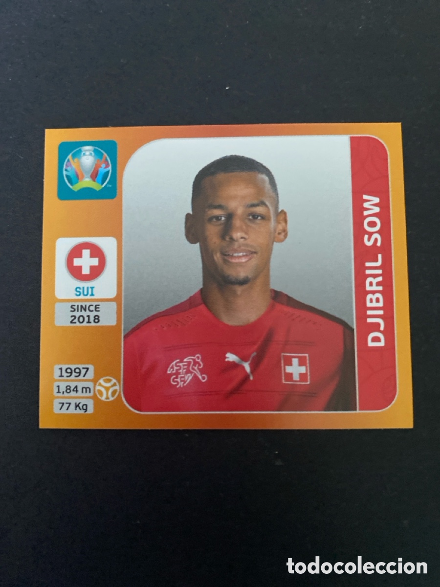 Cromos de F&uacute;tbol: Cromo Euro 2020 Suiza N* 56