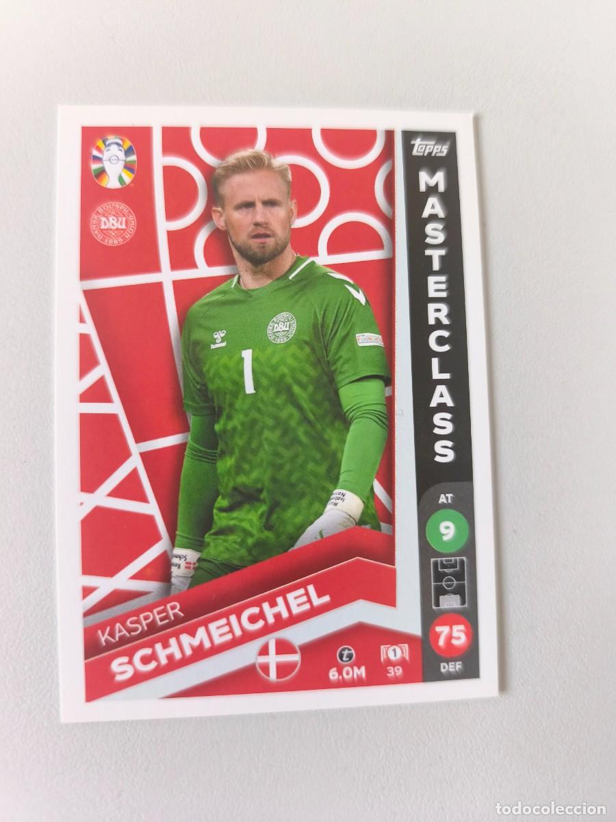 Cromos de F&uacute;tbol: EURO 2024 TOPPS MASTERCLASS KASPER SCHMEICHEL 39 CRM1