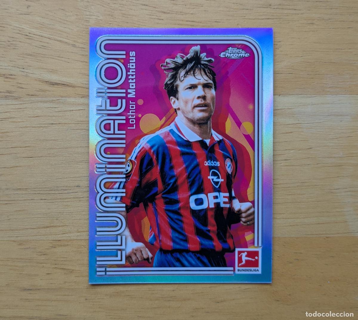 Figurine di Calcio: TOPPS CHROME BUNDESLIGA 2025-2026 - LOTHAR MATTHAUS - ILLUMINATION - BAYERN MUNICH - ILU-7
