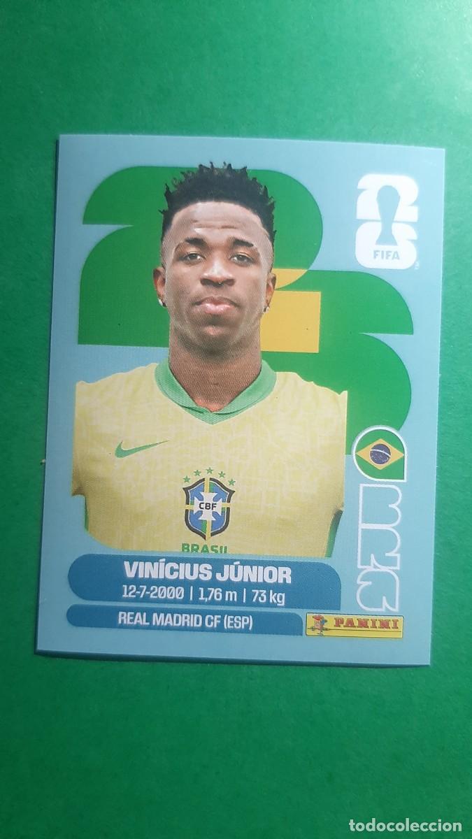 Figurine di Calcio: (BRA 14 BRA14)(BRASIL) VINICIUS J&Uacute;NIOR MUNDIAL F&Uacute;TBOL 2026 PANINI