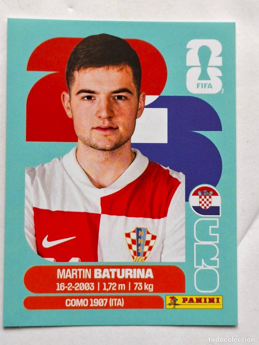 Fu&szlig;ball-Sticker: #CRO 11 MARTIN BATURINA (Croatia) - Panini FIFA World Cup 2026 Sticker