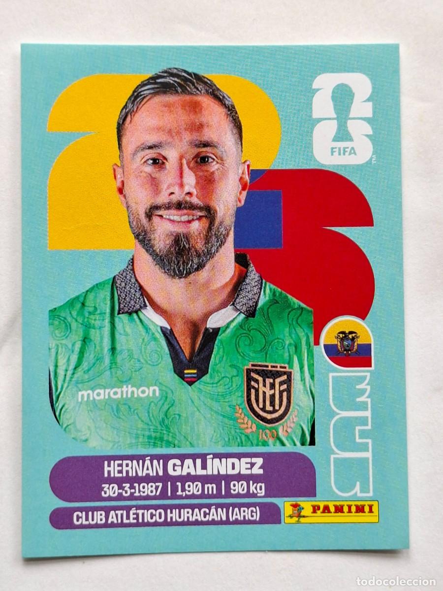 Cromos de F&uacute;tbol: #ECU 2 HERN&Aacute;N GAL&Iacute;NDEZ (Ecuador) - Panini FIFA World Cup 2026 Sticker