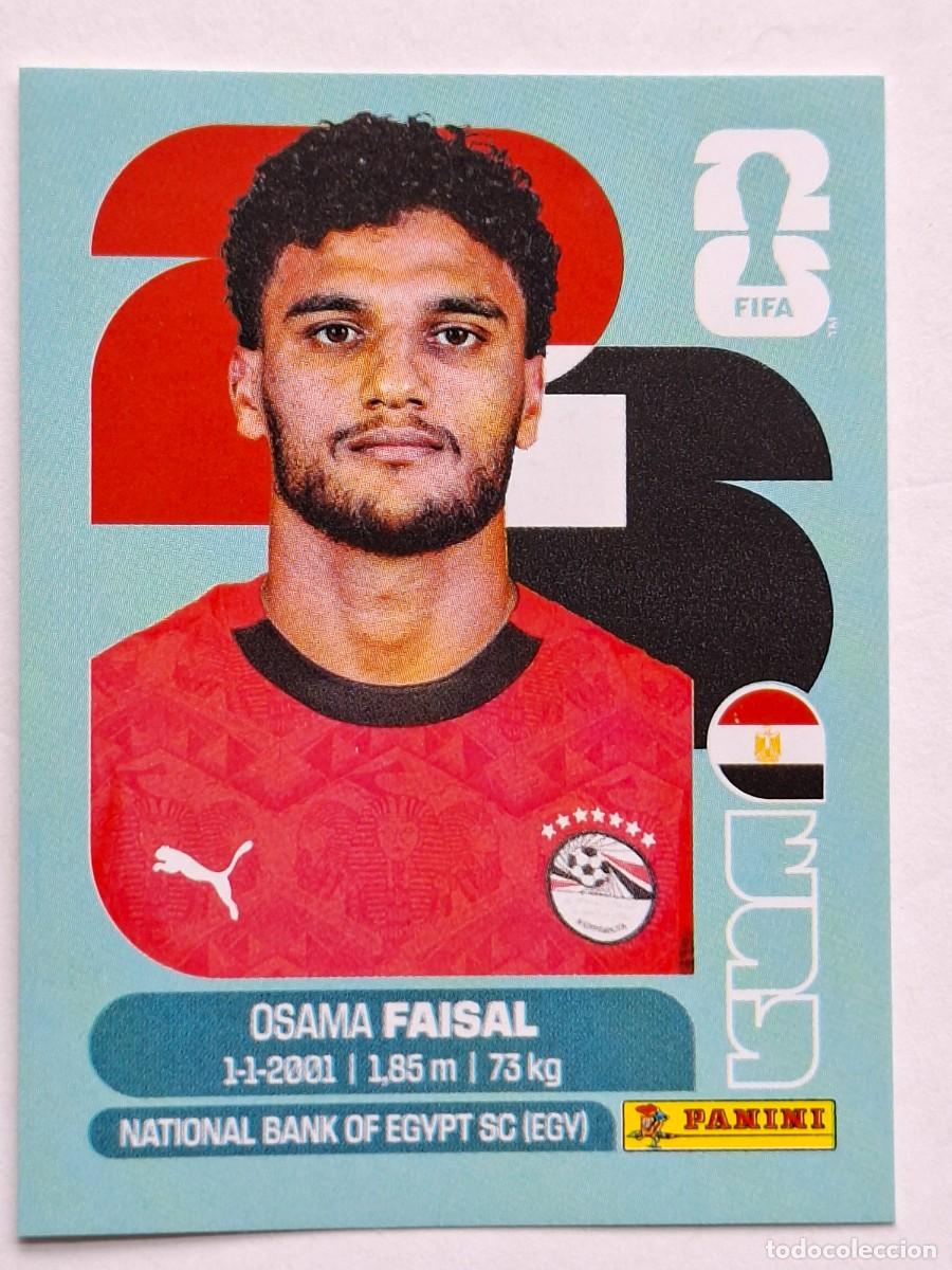 Cromos de F&uacute;tbol: #EGY 16 OSAMA FAISAL (Egypt) - Panini FIFA World Cup 2026 Sticker