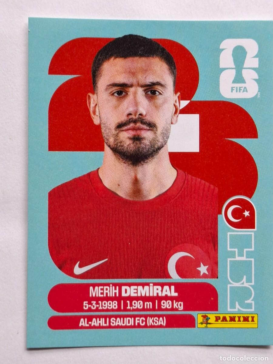 Cromos de F&uacute;tbol: #TUR 7 MERIH DEMIRAL (T&uuml;rkiye) - Panini FIFA World Cup 2026 Sticker