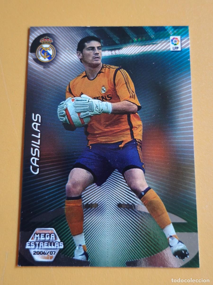 Cromos de F&uacute;tbol: casillas, 2006 07 mega estrellas