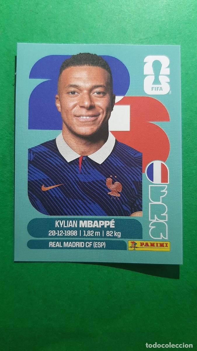Fu&szlig;ball-Sticker: (FRA 20 FRA20)(FRANCIA) KYLIAN MBAPP&Eacute; F&Uacute;TBOL 2026 PANINI