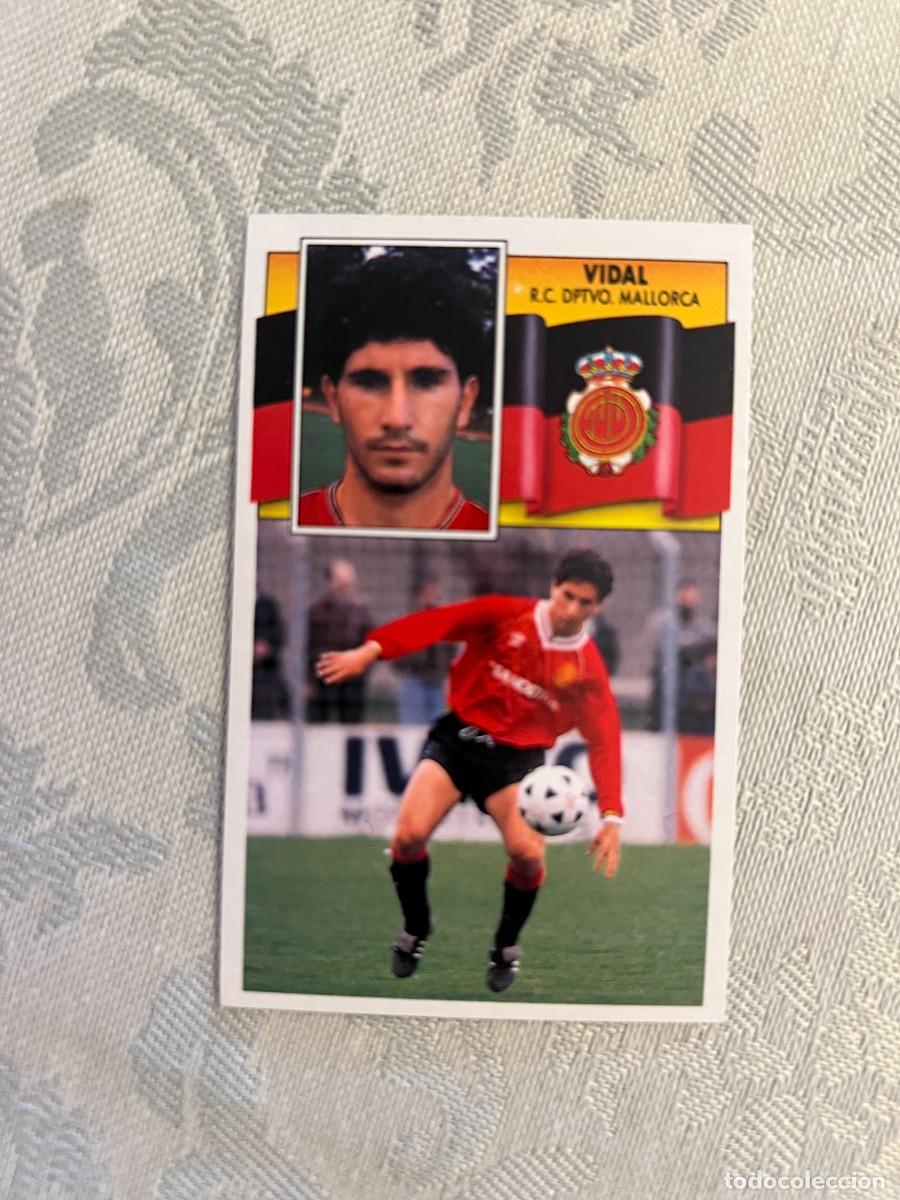 Fu&szlig;ball-Sticker: VIDAL MALLORCA NUEVO EDICIONES ESTE 1990/91 90-91