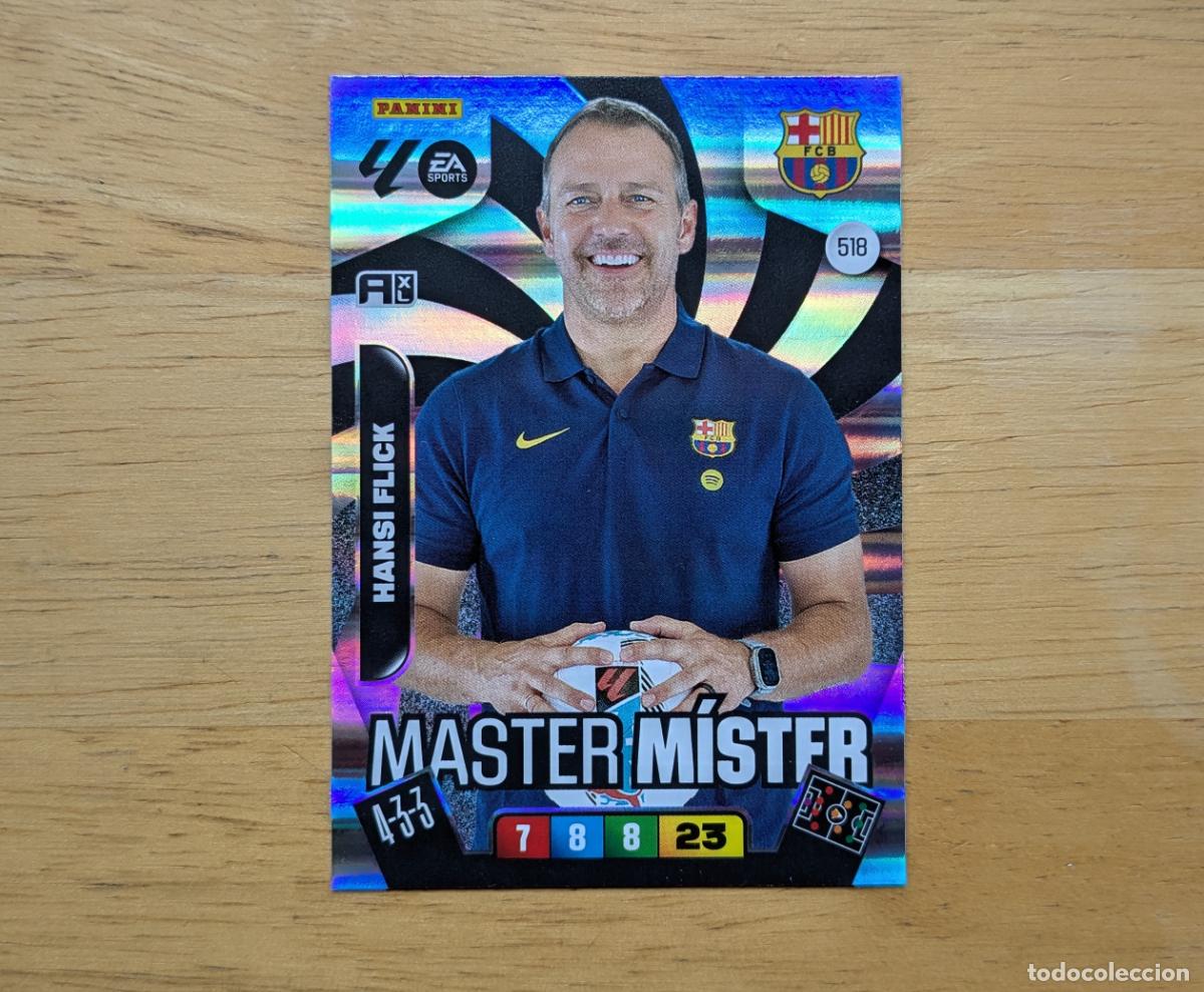 Cromos de F&uacute;tbol: PANINI ADRENALYN XL 2025-2026 - HANSI FLICK - MASTER MISTER - N&ordm; 518