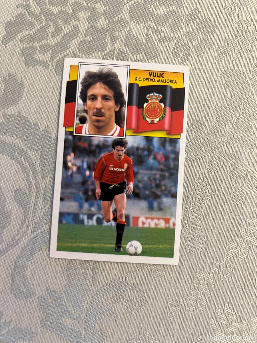 Cromos de F&uacute;tbol: VULIC MALLORCA NUEVO EDICIONES ESTE 1990/91 90-91