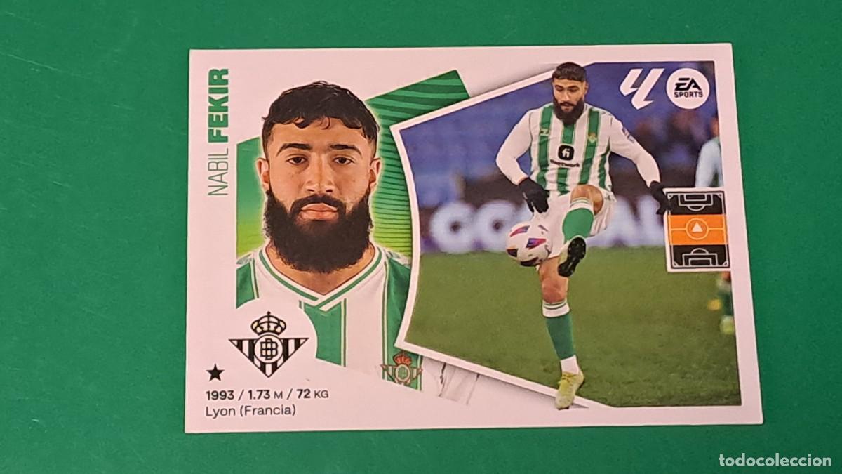 Cromos de F&uacute;tbol: LIGA ESTE 2024 2025 24 25 N&ordm; 14A FEKIR BETIS NUEVO SIN PEGAR
