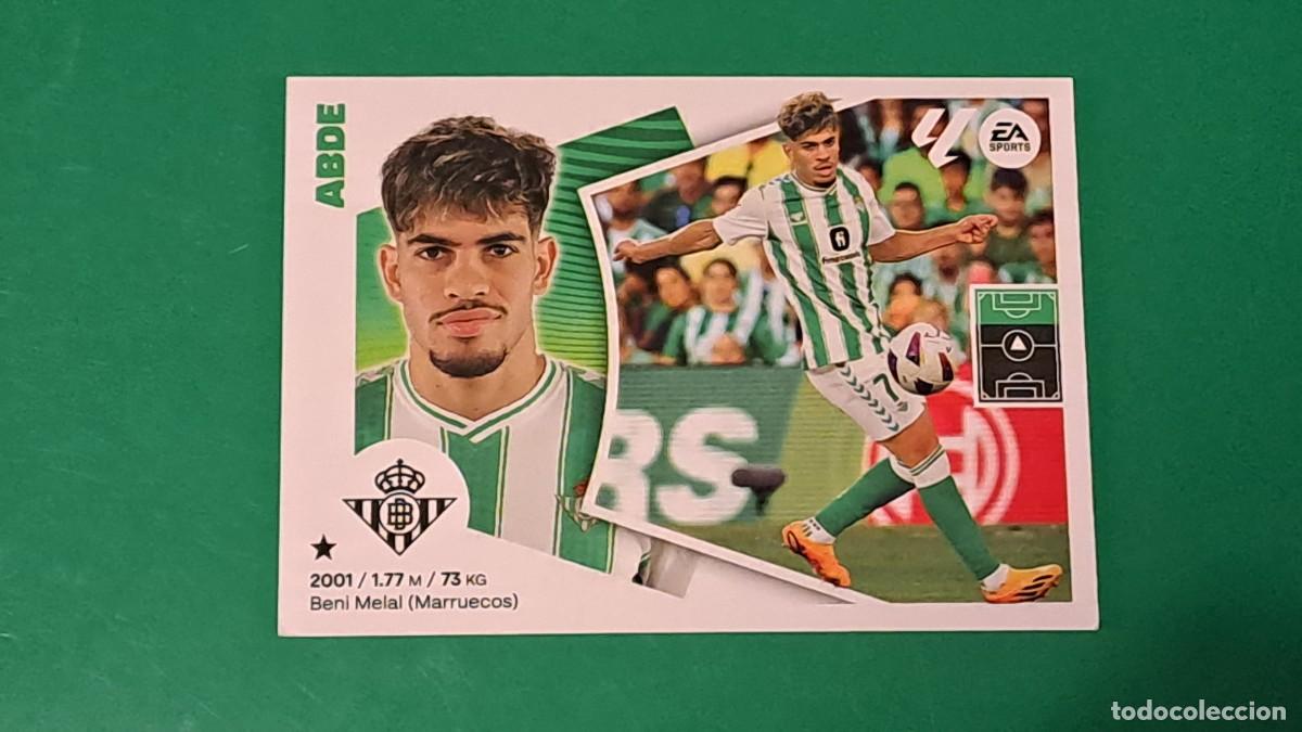 Cromos de F&uacute;tbol: LIGA ESTE 2024 2025 24 25 N&ordm; 16 ABDE BETIS NUEVO SIN PEGAR