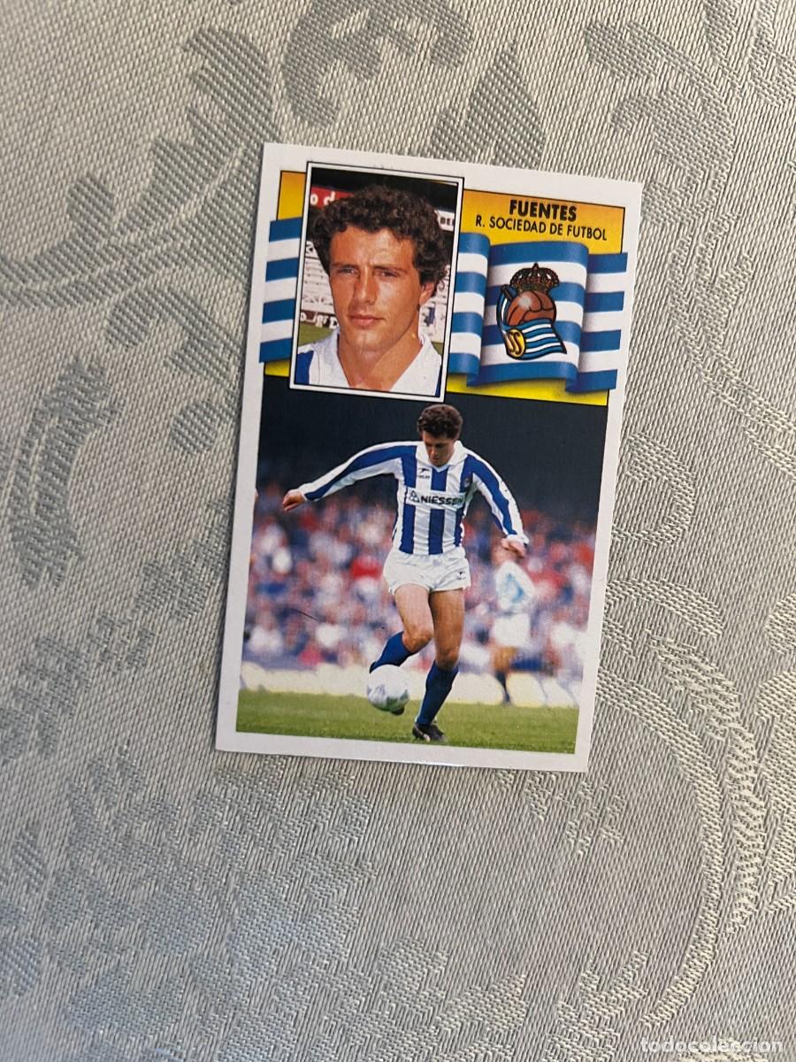 Cromos de F&uacute;tbol: FUENTES REAL SOCIEDAD NUEVO EDICIONES ESTE 1990/91 90-91