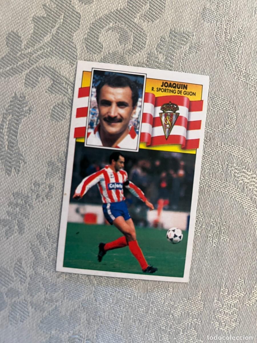Cromos de F&uacute;tbol: JOAQU&Iacute;N SPORTING NUEVO EDICIONES ESTE 1990/91 90-91