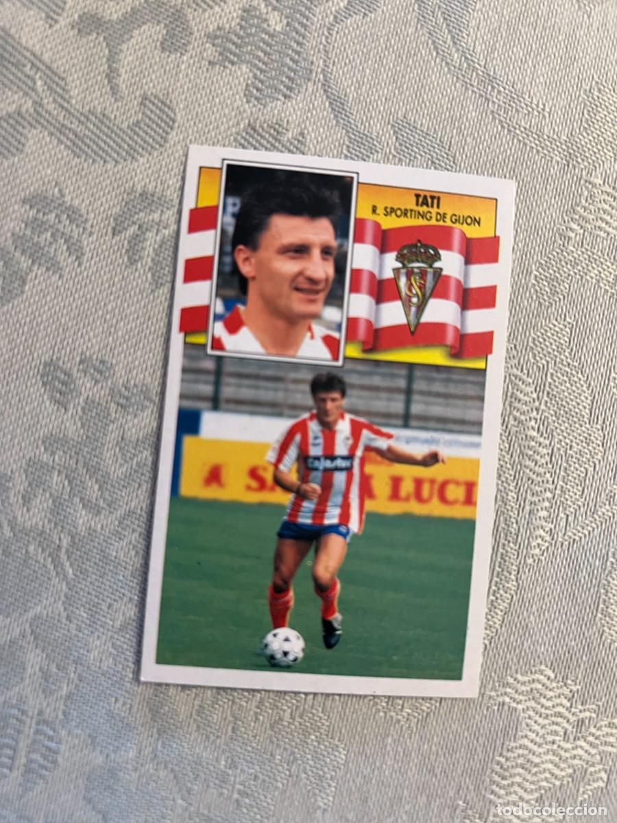 Cromos de F&uacute;tbol: TATI SPORTING NUEVO EDICIONES ESTE 1990/91 90-91