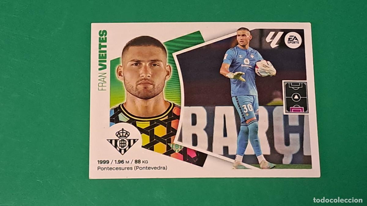 Cromos de F&uacute;tbol: LIGA ESTE 2024 2025 24 25 N&ordm; 4 VIEITES BETIS NUEVO SIN PEGAR