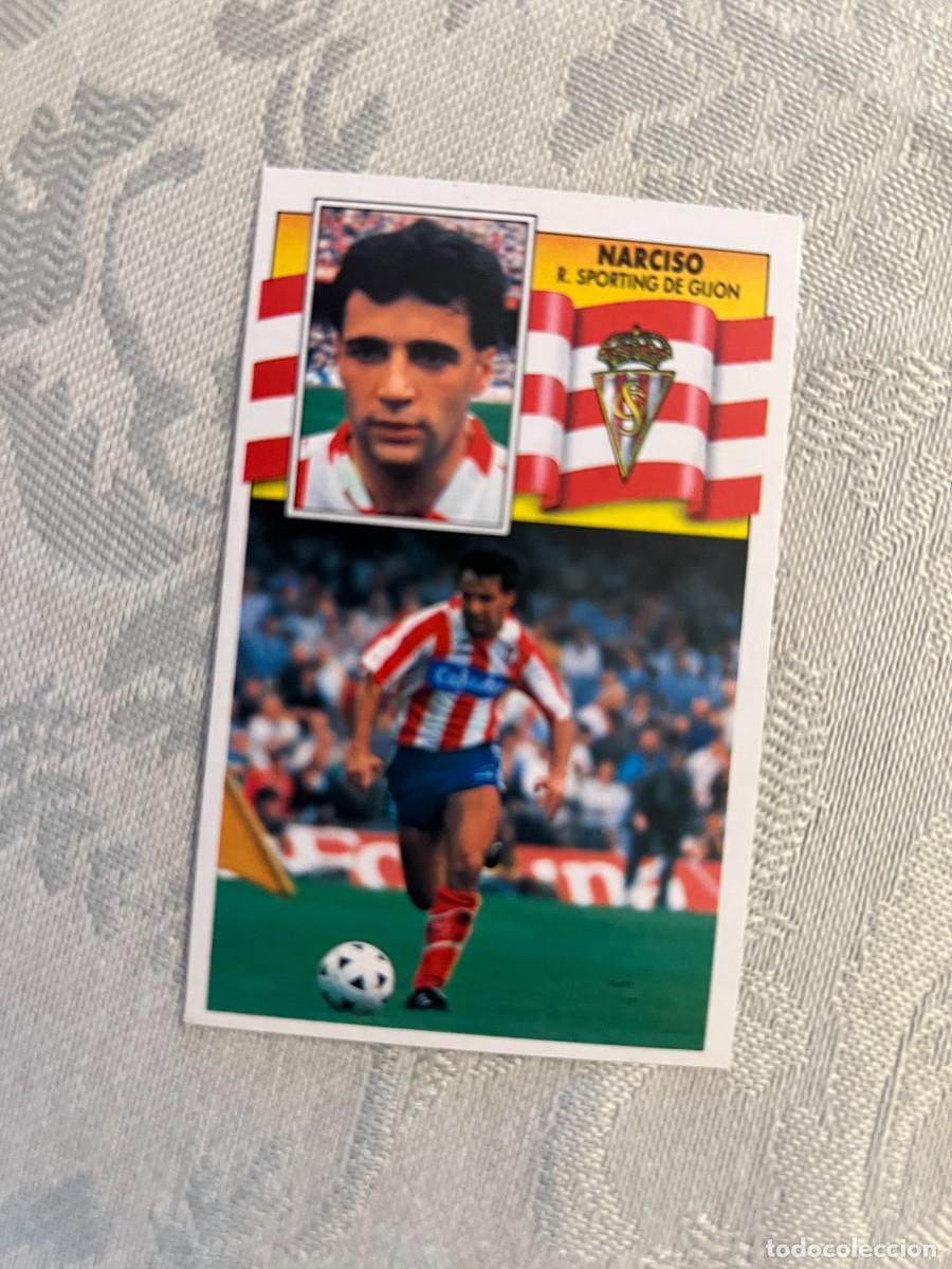 Cromos de F&uacute;tbol: NARCISO SPORTING NUEVO EDICIONES ESTE 1990/91 90-91