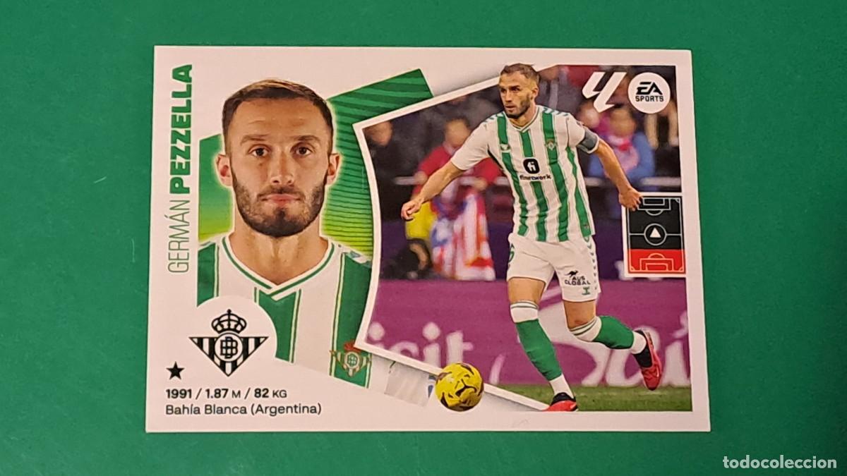Cromos de F&uacute;tbol: LIGA ESTE 2024 2025 24 25 N&ordm; 8 PEZZELLA BETIS NUEVO SIN PEGAR