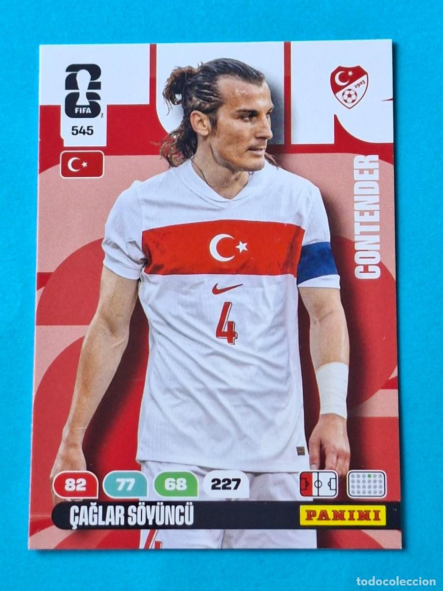 Cromos de F&uacute;tbol: Contender #545 CAGLAR SOYUNCU (Turkey) - PANINI Adrenalyn XL FIFA World CUP 2026