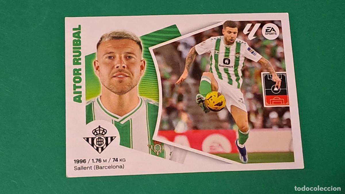 Cartes &agrave; collectionner de Football: LIGA ESTE 2024 2025 24 25 N&ordm; 9 AITOR RUIBAL BETIS NUEVO SIN PEGAR