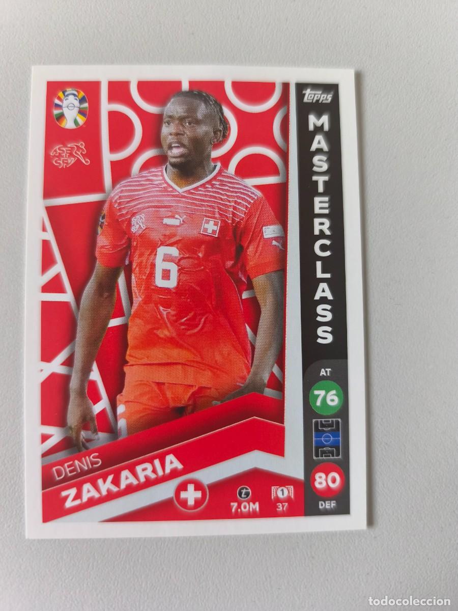 Cartes &agrave; collectionner de Football: EURO 2024 TOPPS MASTERCLASS DENIS ZAKARIA 37 CRM1