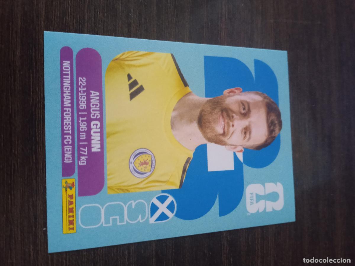 Cartes &agrave; collectionner de Football: Cromo Mundial Futbol 2026 Panini canada usa Mexico Escocia angus gunn SCO 2