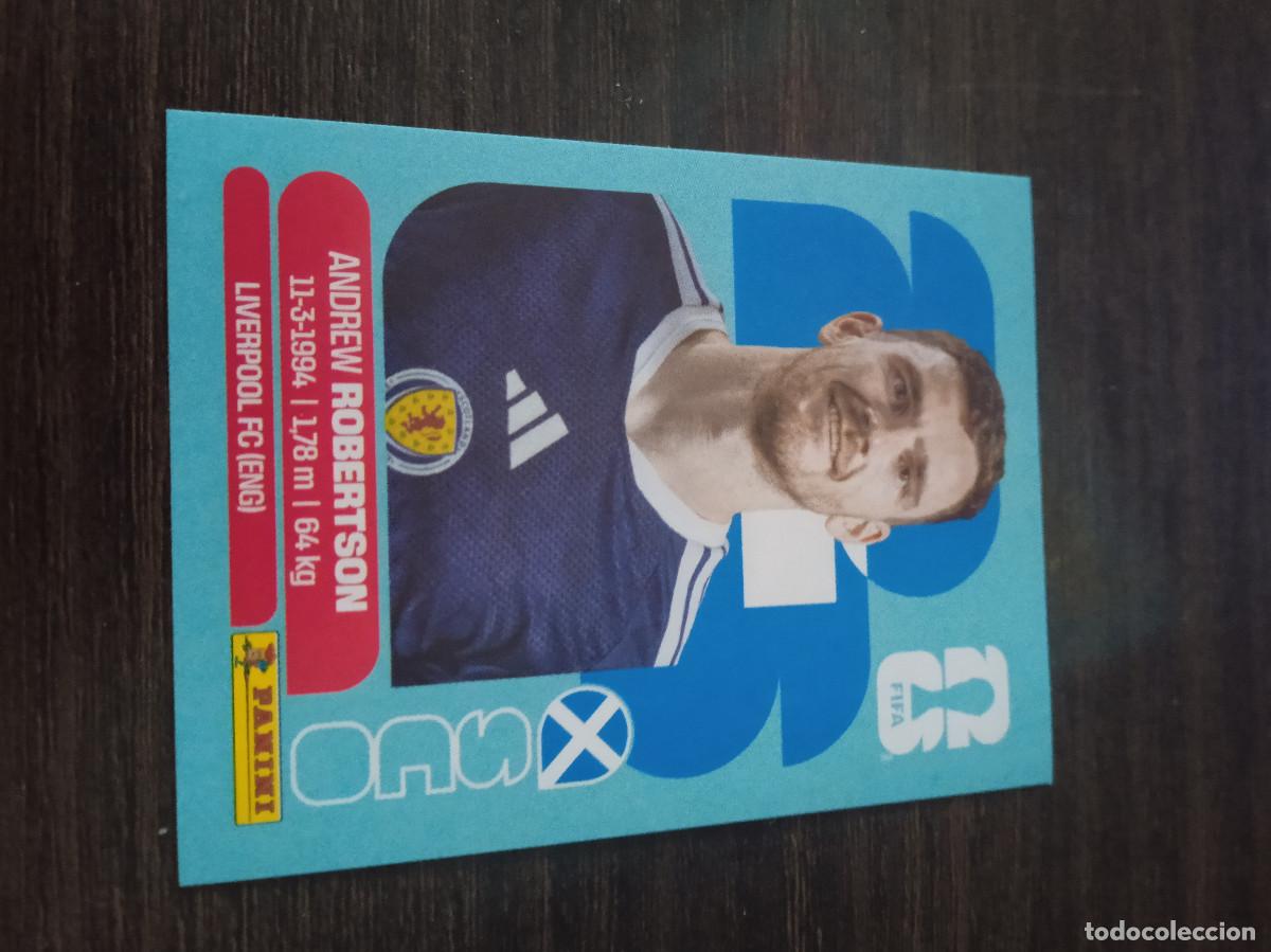 Cartes &agrave; collectionner de Football: Cromo Mundial Futbol 2026 Panini canada usa Mexico Escocia Andrew Robertson SCO 6