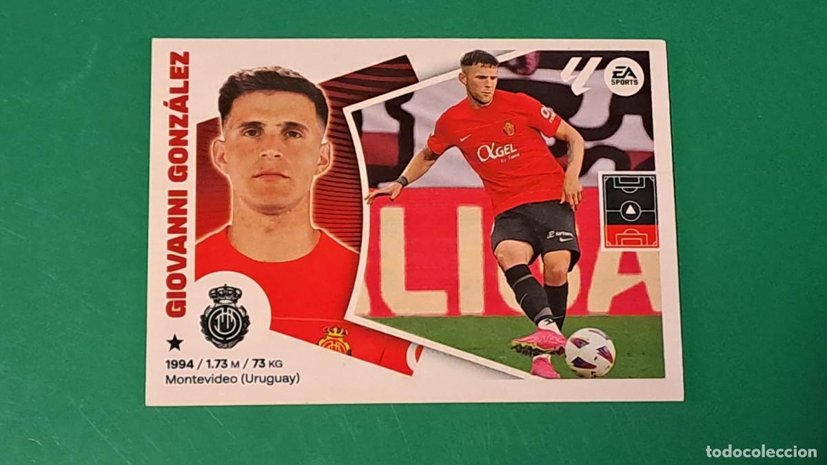 Cartes &agrave; collectionner de Football: LIGA ESTE 2024 2025 24 25 N&ordm; 6 GIOVANNI GONZALEZ MALLORCA NUEVO SIN PEGAR