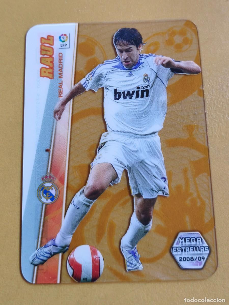 Fu&szlig;ball-Sticker: raul, 2008 09 mega estrellas