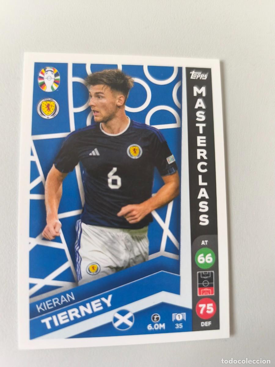 Fu&szlig;ball-Sticker: EURO 2024 TOPPS MASTERCLASS KIERAN TIERNEY 35 CRM1