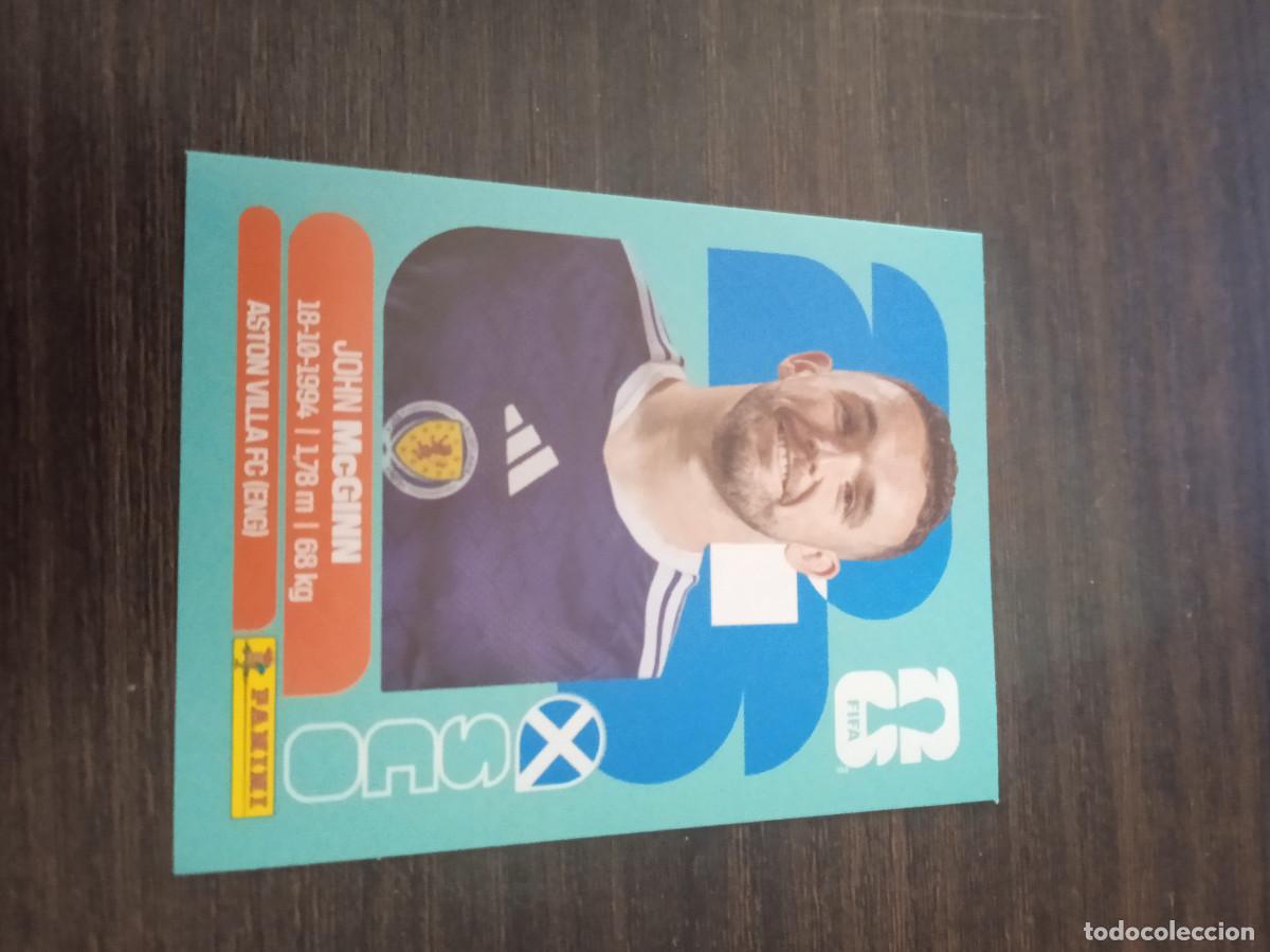 Fu&szlig;ball-Sticker: Cromo Mundial Futbol 2026 Panini canada usa Mexico Escocia John Mcginn SCO 17