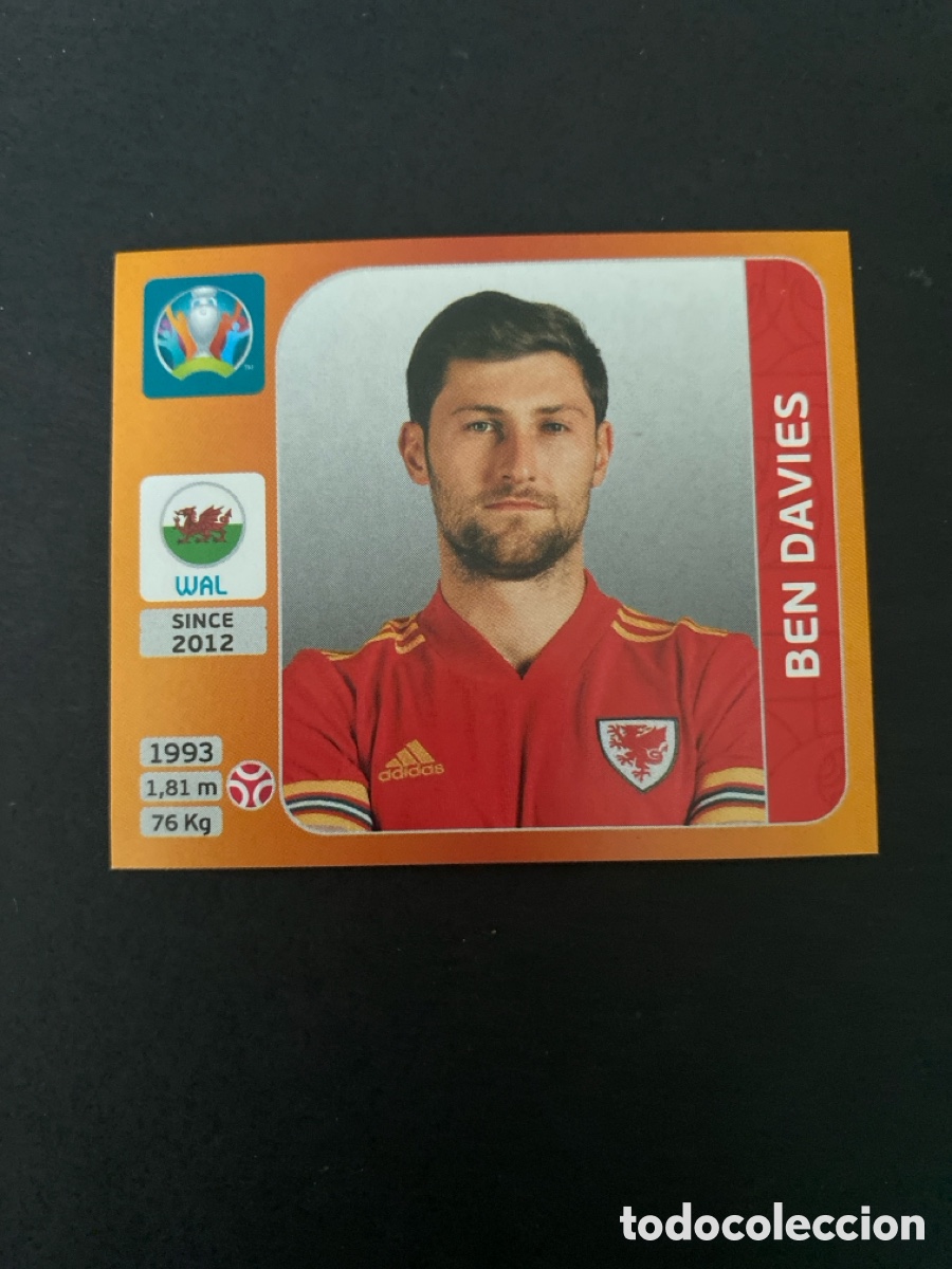 Fu&szlig;ball-Sticker: Cromo Euro 2020 Pais de Gal&eacute;s N*101