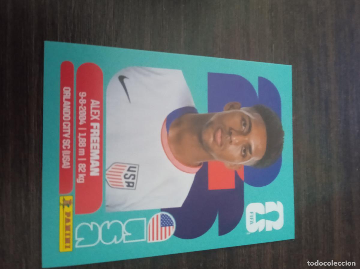 Cromos de F&uacute;tbol: Cromo Mundial Futbol 2026 Panini canada usa Mexico Estados Unidos Alex Freeman USA 6