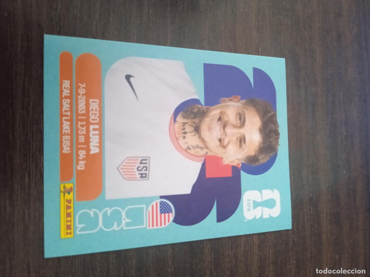 Cromos de F&uacute;tbol: Cromo Mundial Futbol 2026 Panini canada usa Mexico Estados Unidos Diego Luna USA 14