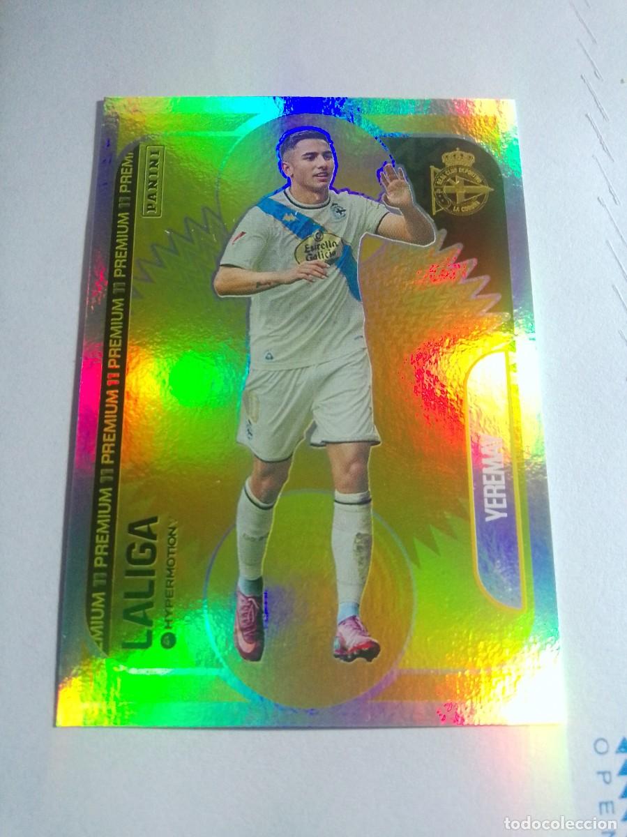Cromos de F&uacute;tbol: JEREMY PREMIUM 11 DEL DEPORTIVO DE LA CORU&Ntilde;A 25 26 LIGA HYPERMOTION 2025 2026 NUEVO DE SOBRE PANINI
