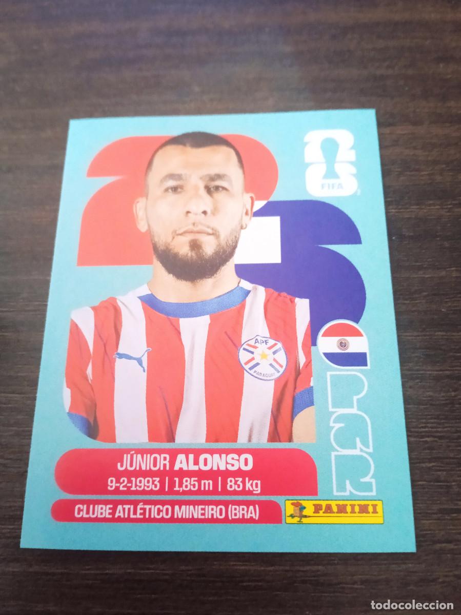 Cromos de F&uacute;tbol: Cromo Mundial Futbol 2026 Panini canada usa Mexico Paraguay junior Alonso PAR 8