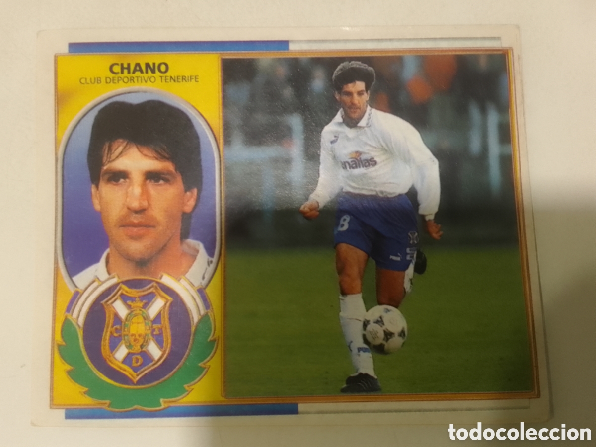 Cromos de F&uacute;tbol: Colecciones Este 96-97 Chano &bull; Tenerife.