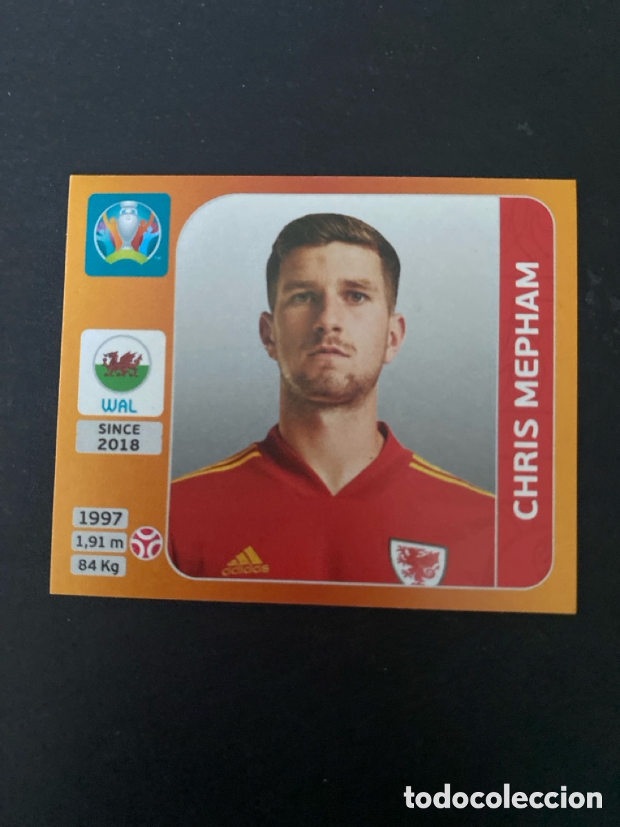 Cromos de F&uacute;tbol: Cromo Euro 2020 Pais de Gales N* 104