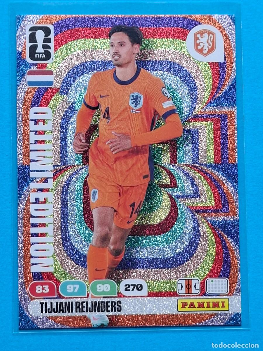 Cromos de F&uacute;tbol: Limited Edition TIJANI REIJNDERS (Netherlands) - PANINI Adrenalyn XL FIFA World CUP 2026