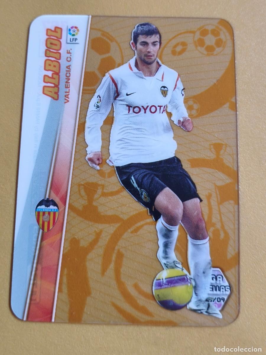 Cromos de F&uacute;tbol: albiol, 2008 09 mega estrellas