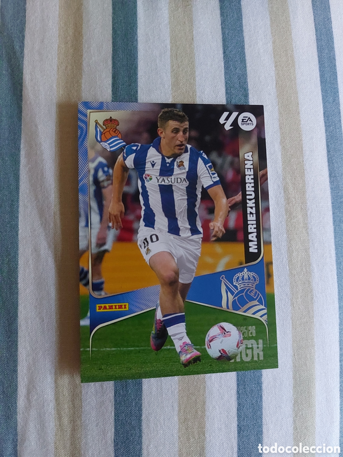 Cromos de F&uacute;tbol: 324 MARIEZKURRENA - REAL SOCIEDAD - MEGACRACKS 2025 26 - MGK 25 26