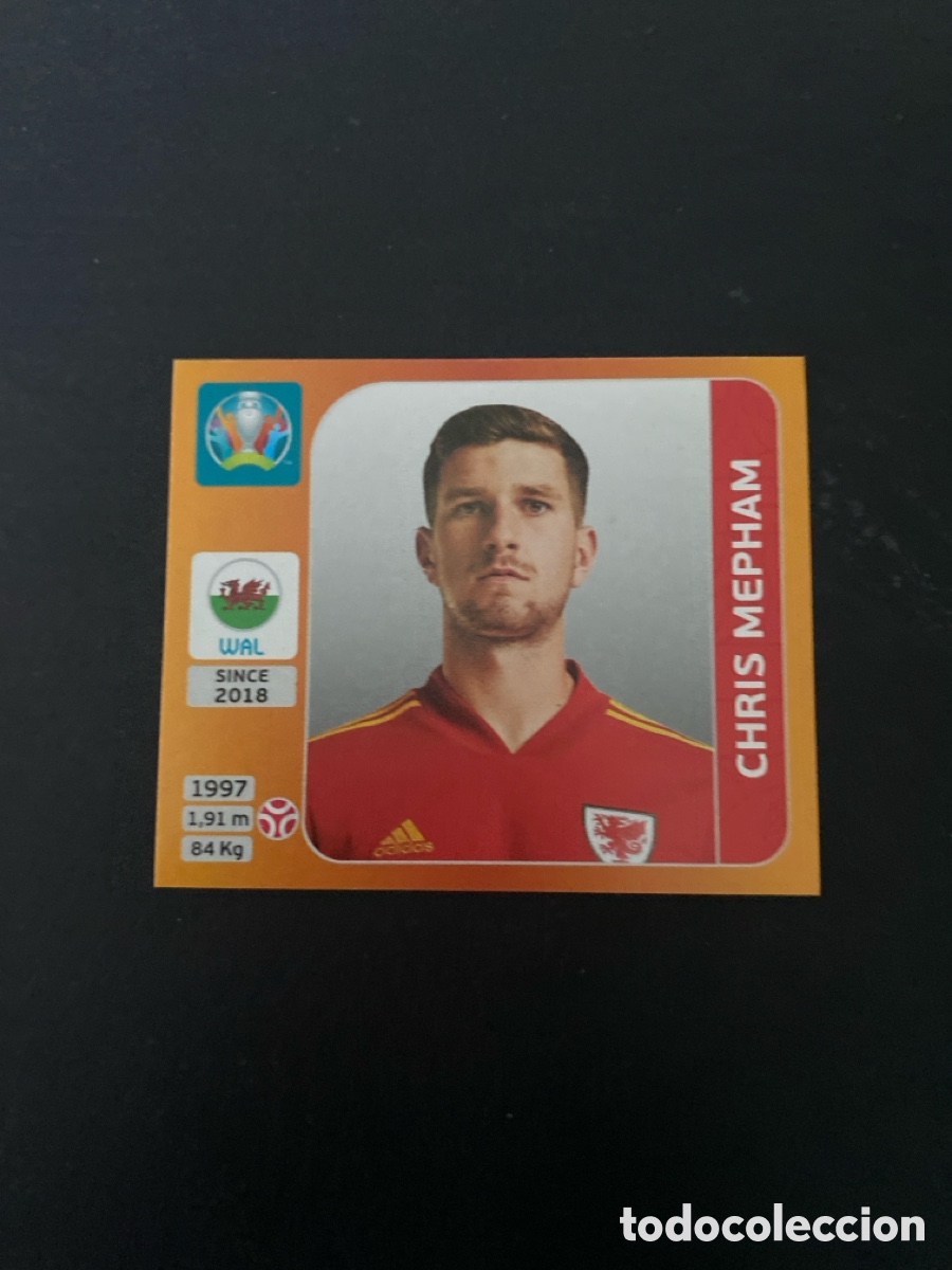 Cromos de F&uacute;tbol: Cromo Euro 2020 Pais de Gal&eacute;s N* 104
