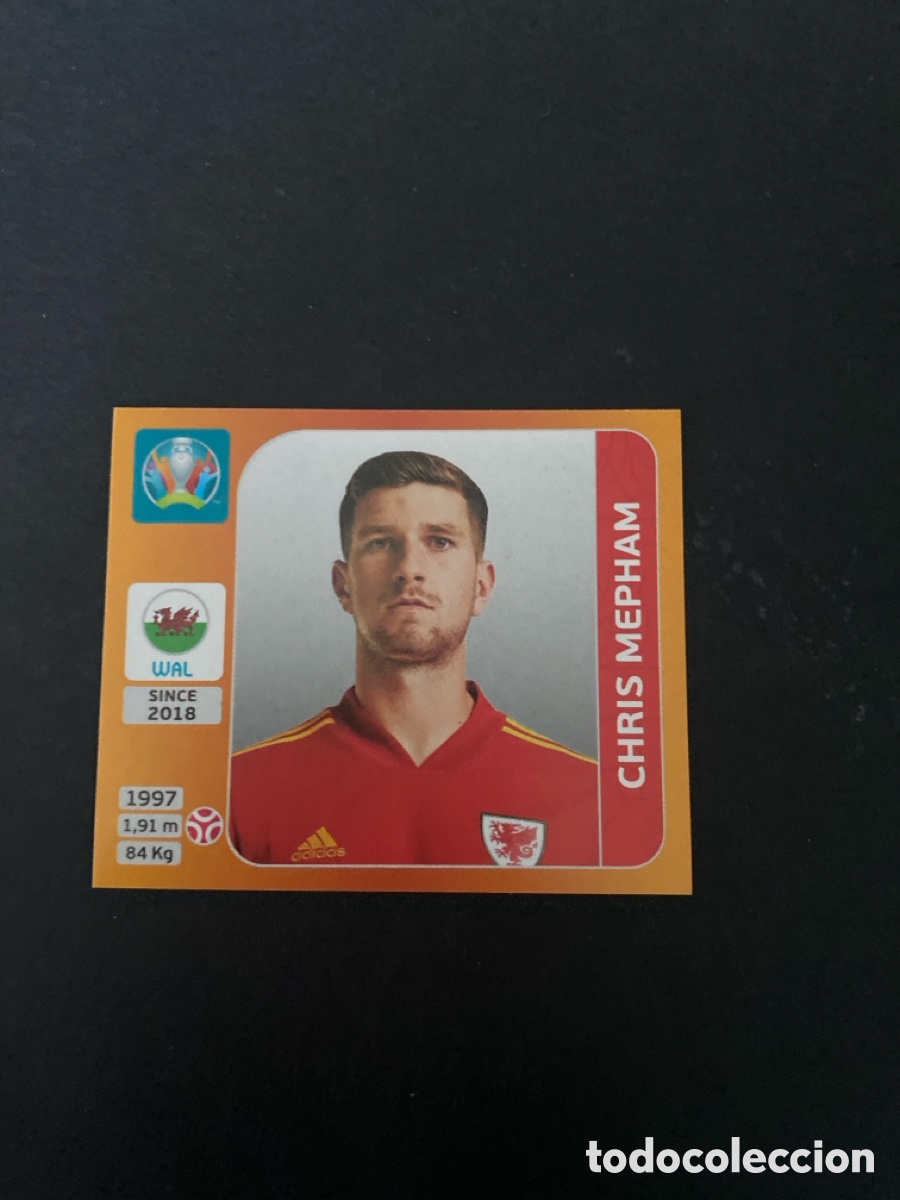 Cromos de F&uacute;tbol: Cromo Euro 2020 Pais de Gal&eacute;s N* 104