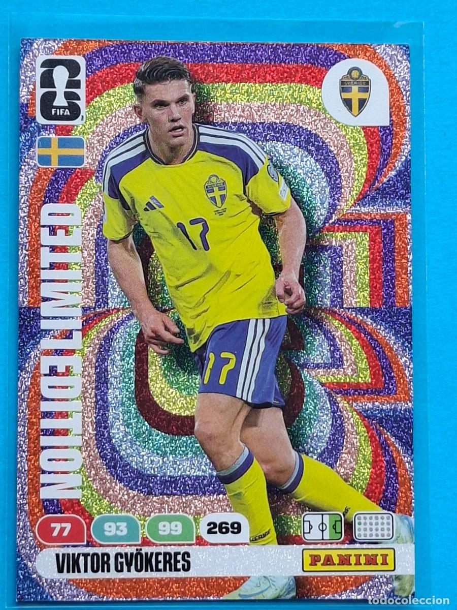 Cromos de F&uacute;tbol: UPDATE Limited Edition VIKTOR GYOKERES (Sweden) - PANINI Adrenalyn XL FIFA World CUP 2026
