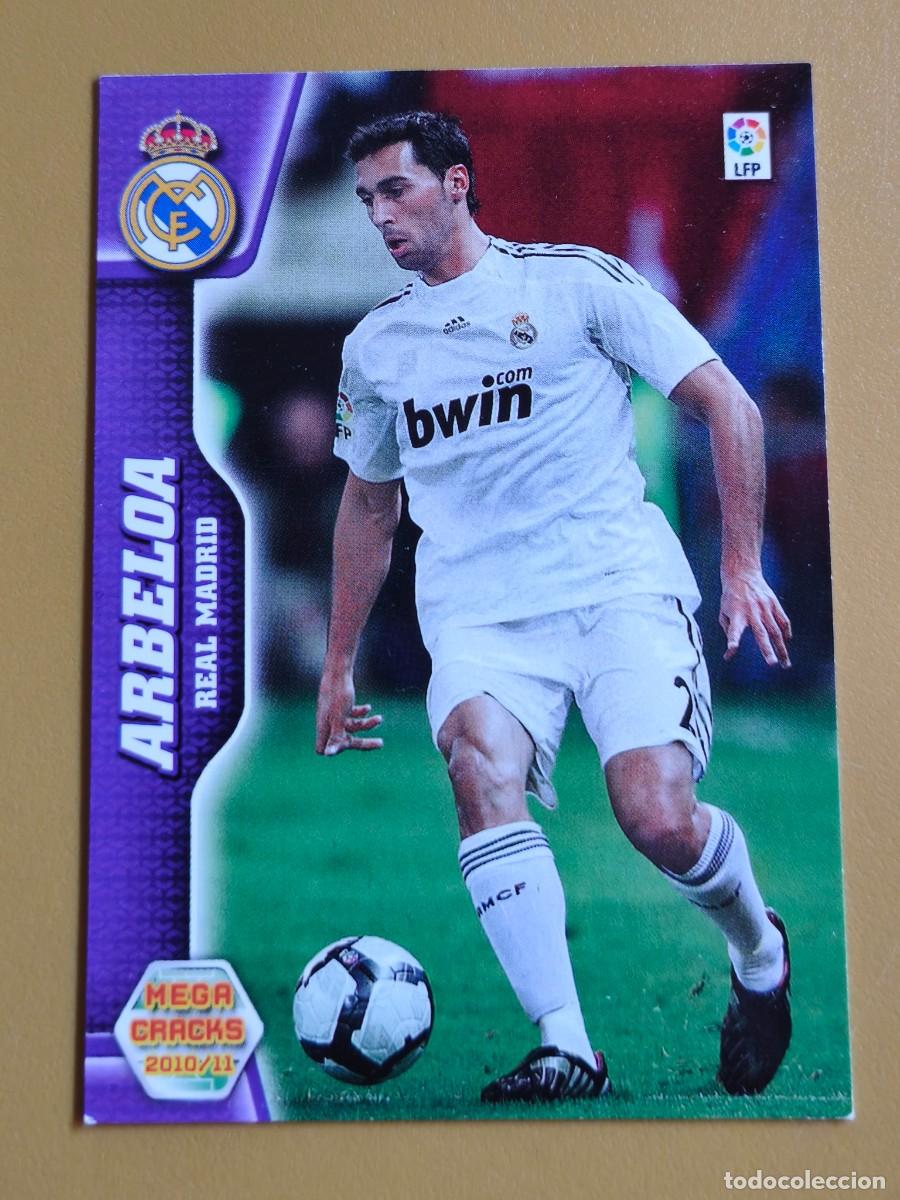 Cromos de F&uacute;tbol: arbeloa, 2010 11 megacracks