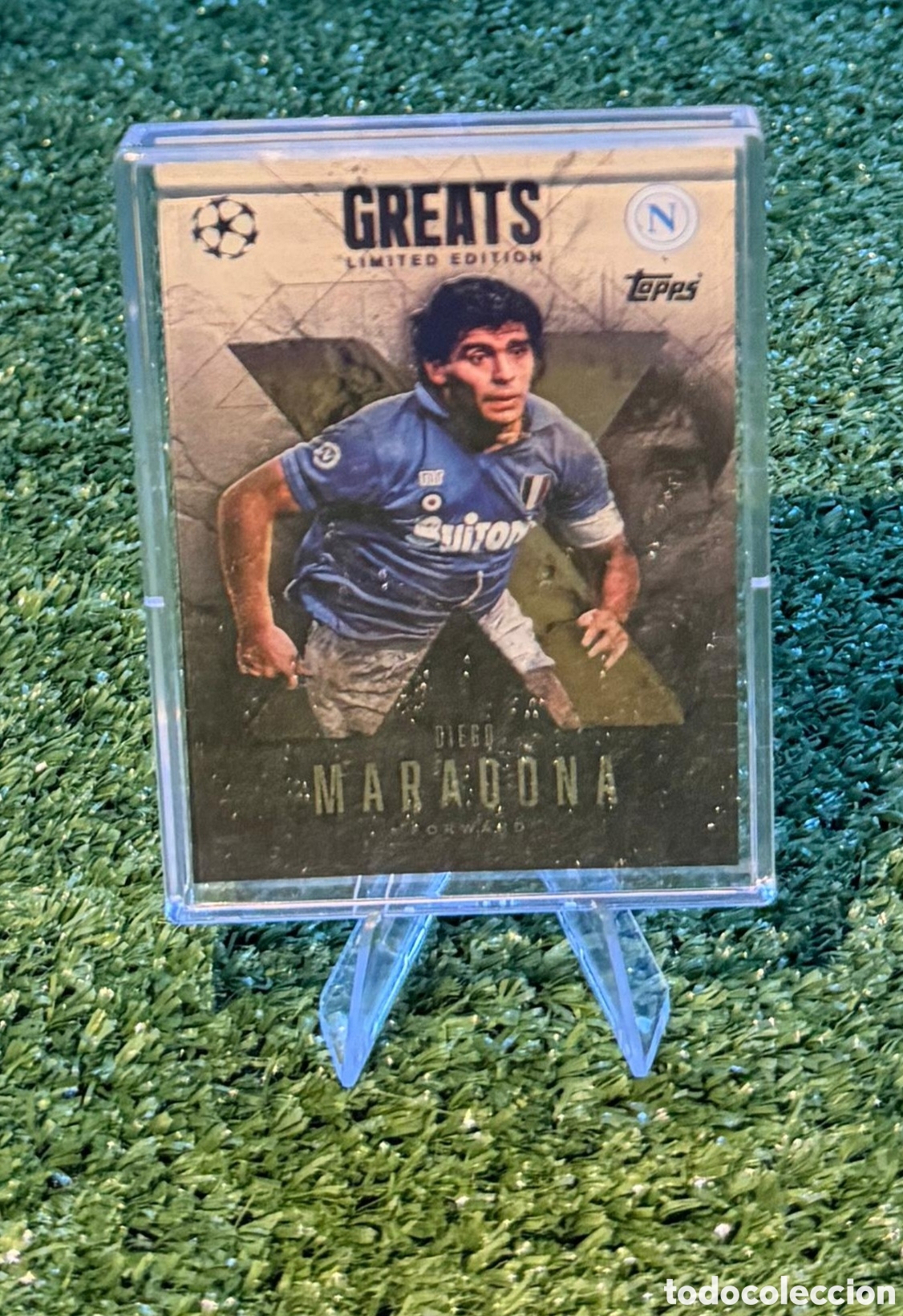 Cromos de F&uacute;tbol: Diego Armando Maradona X GREATS Match Attax Extra