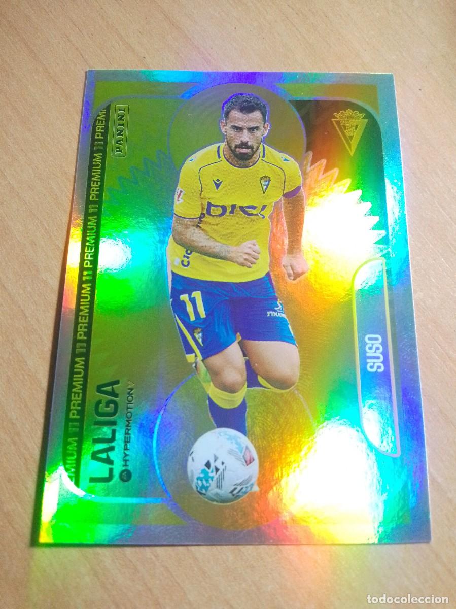 Cromos de F&uacute;tbol: SUAREZ DEL CADIZ PREMIUM 11 25 26 LIGA HYPERMOTION 2025 2026 NUEVO DE SOBRE