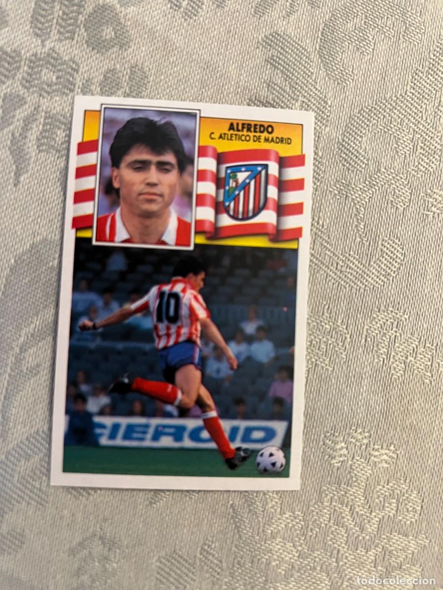 Cromos de F&uacute;tbol: ALFREDO AT MADRID NUEVO EDICIONES ESTE 1990/91 90-91