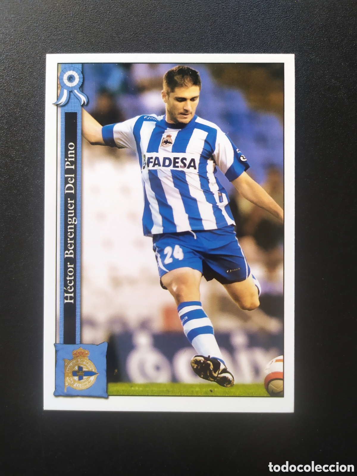 Cromos de F&uacute;tbol: Mundicromo fichas Liga 2005 2006 05 06 H&eacute;ctor n&deg; 640 Deportivo Coru&ntilde;a