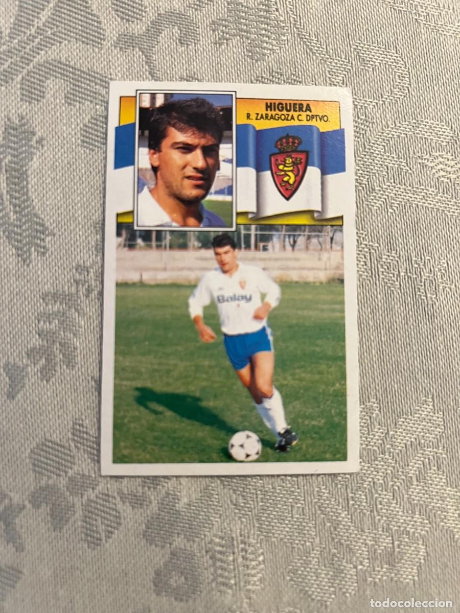 Cromos de F&uacute;tbol: HIGUERA REAL ZARAGOZA NUEVO EDICIONES ESTE 1990/91 90-91