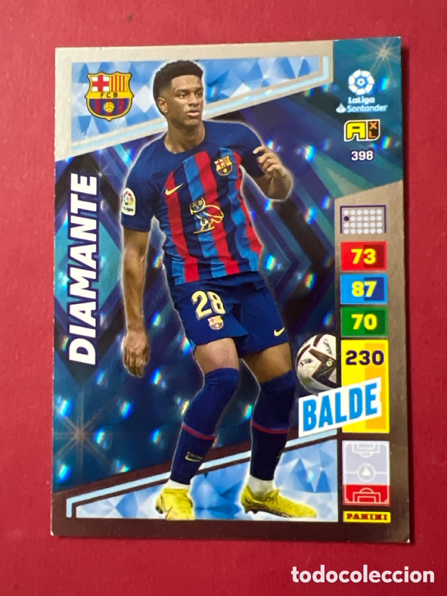 Figurine di Calcio: C106. Balde 398 Diamante Barcelona - Adrenalyn 2022 2023 22 23